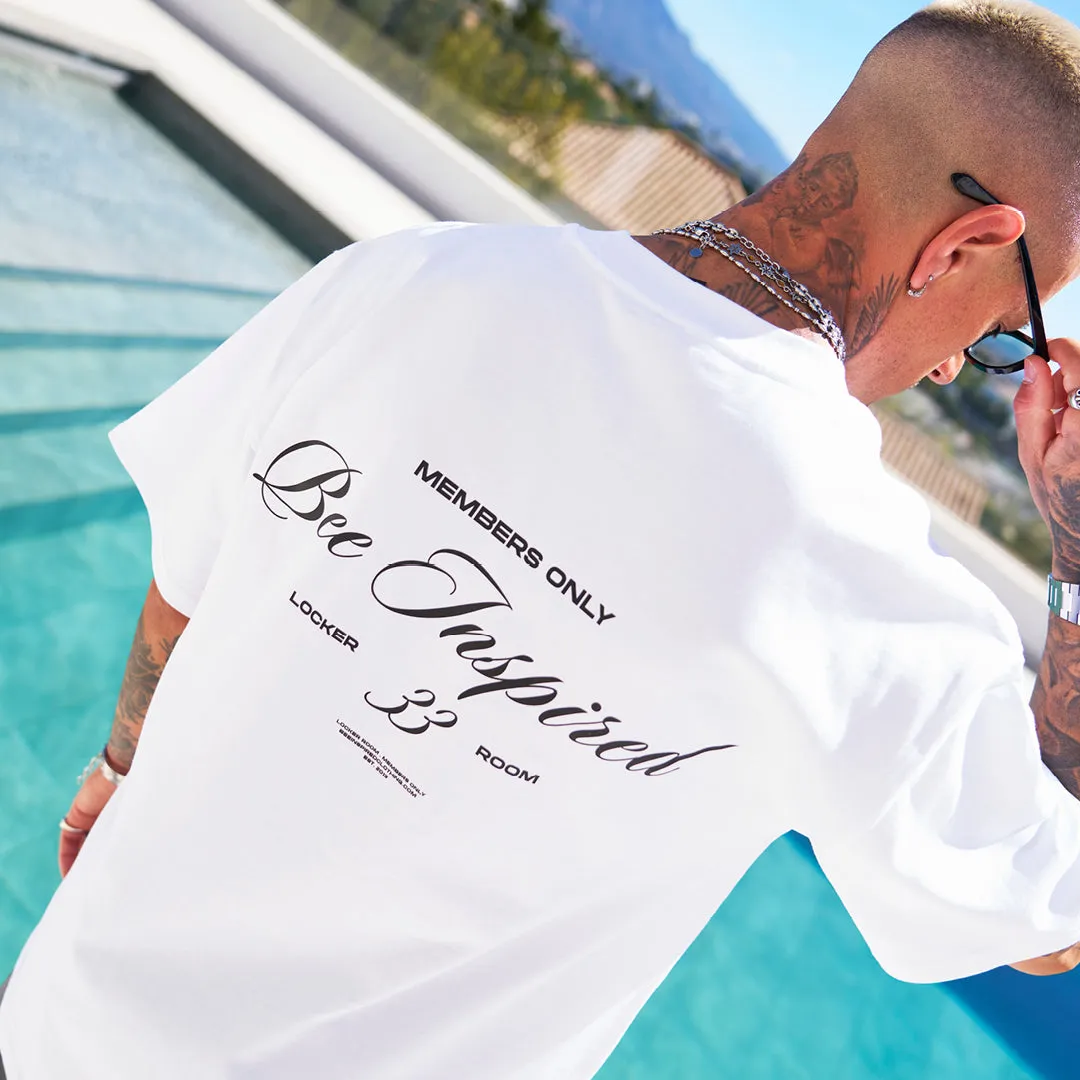 Team T-Shirt - White/Black sold by be inspired product image thumbnail 4
