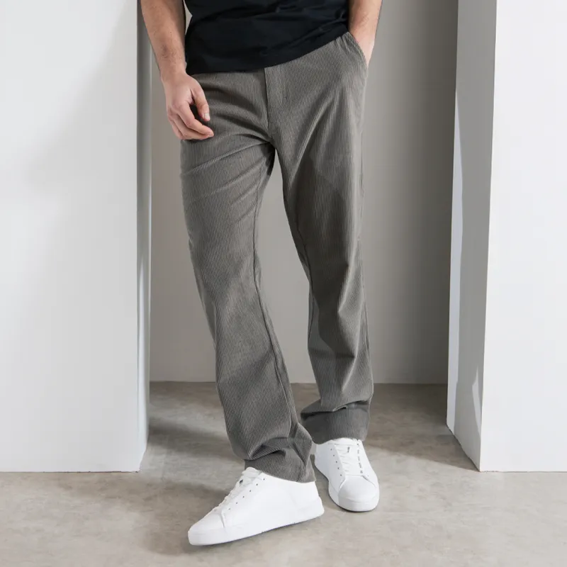 Zamorano Cord Pant - Pebble made by be inspired