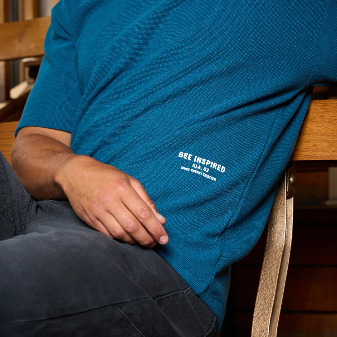 Becker T-Shirt - Indigo sold by be inspired product image thumbnail 4