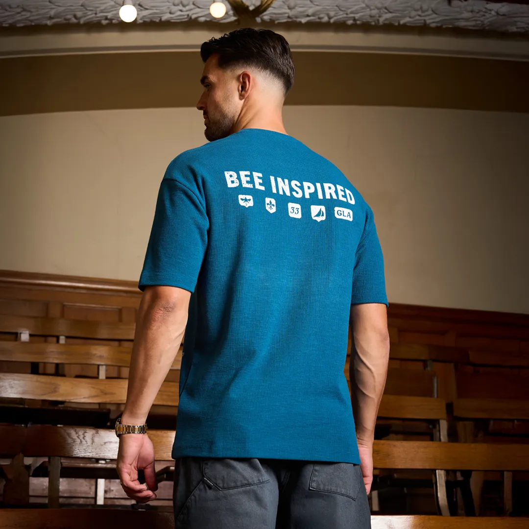 Becker T-Shirt - Indigo sold by be inspired product image thumbnail 5