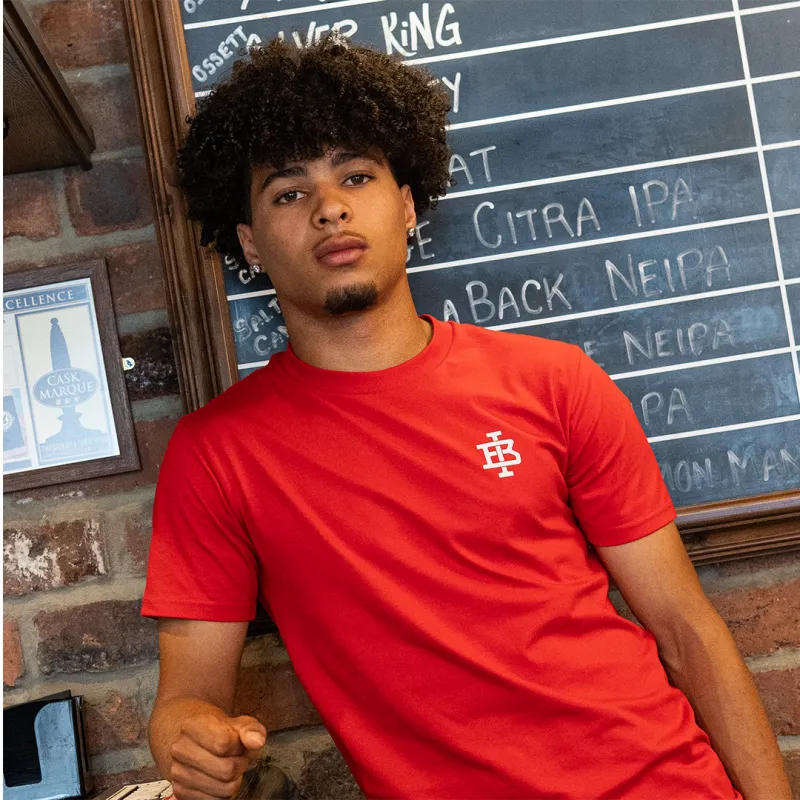 England World Cup Away T-Shirt - Red/White made by be inspired