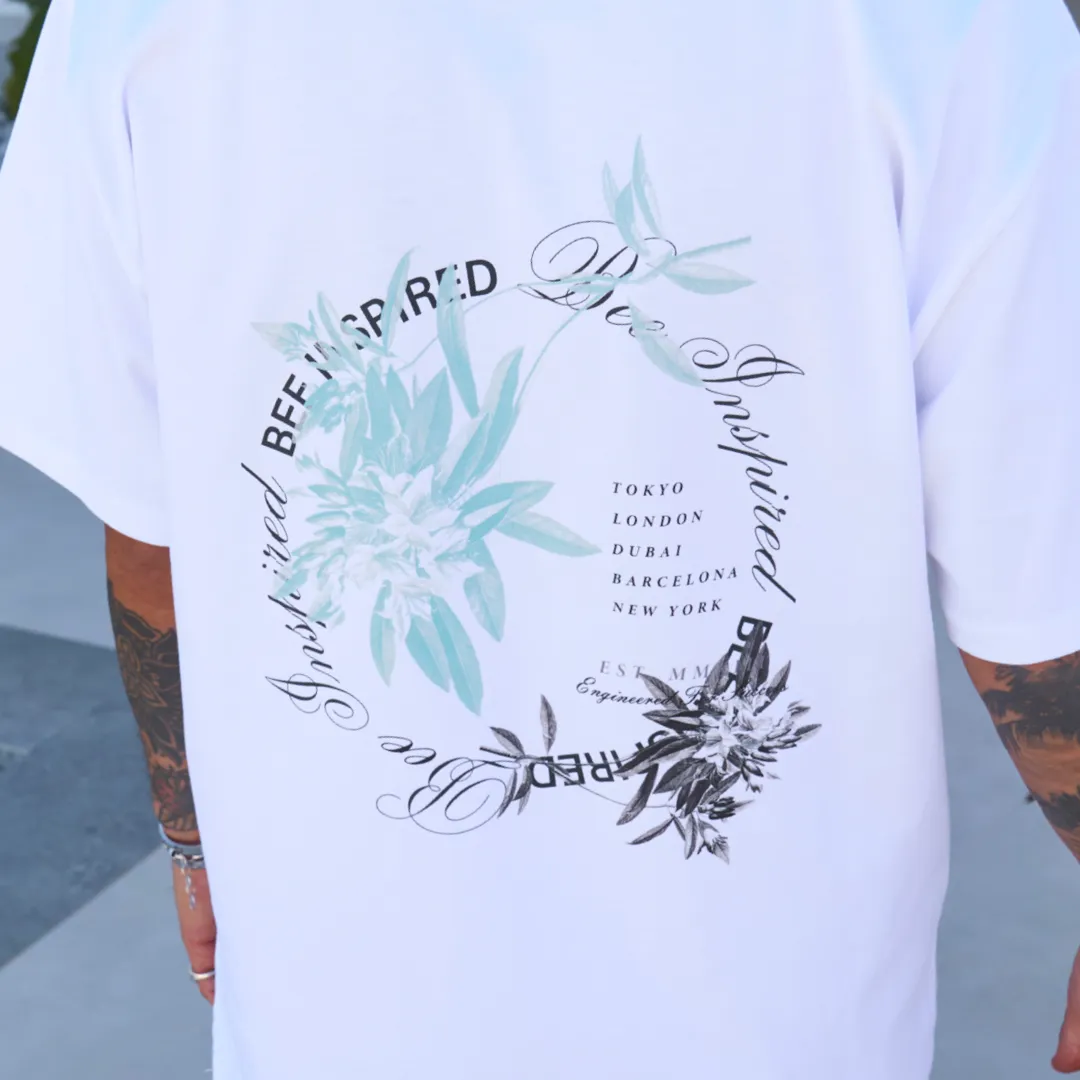 Kimmich Oversized T-Shirt - White sold by be inspired product image thumbnail 5