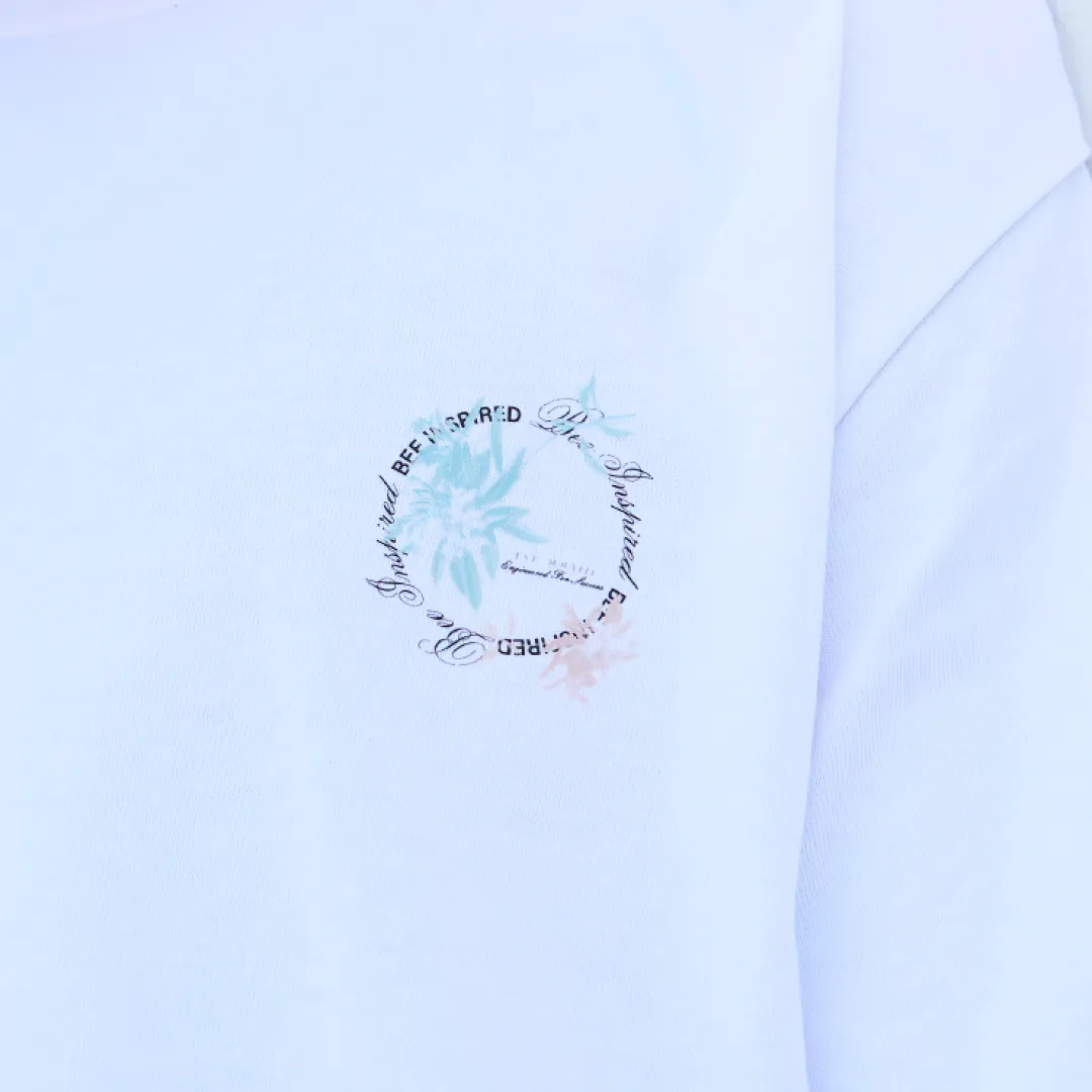Kimmich Oversized T-Shirt - White sold by be inspired product image thumbnail 4