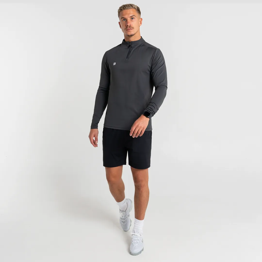Signature Sports 1/4 Zip - Charcoal sold by be inspired product image thumbnail 2