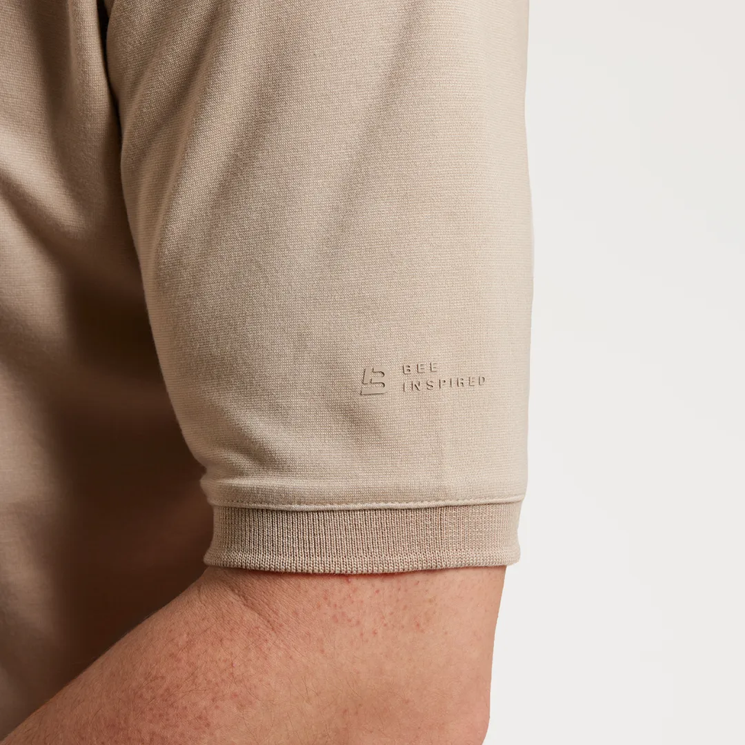 Kingsley Polo Shirt - Cement sold by be inspired product image thumbnail 4