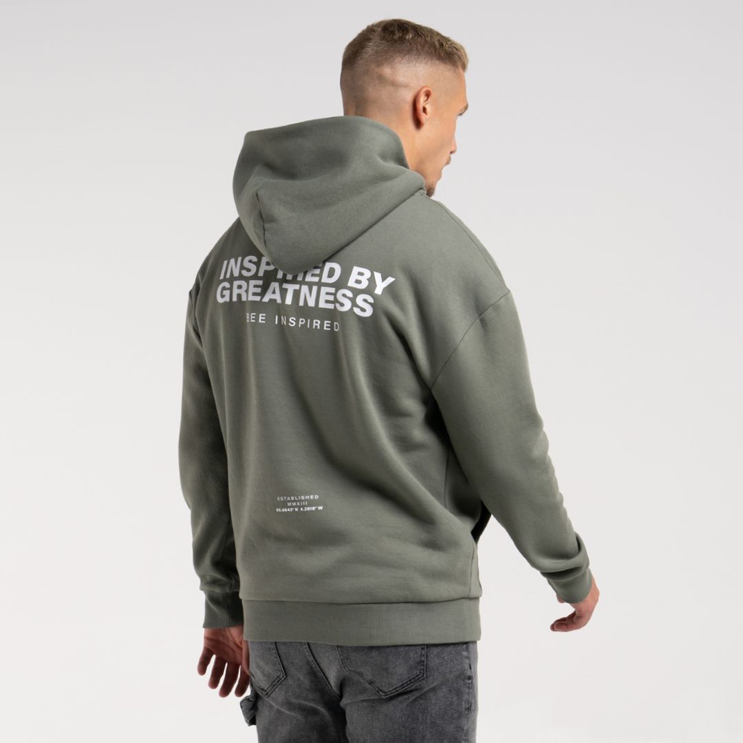 Simms Hoodie - Light Khaki sold by be inspired