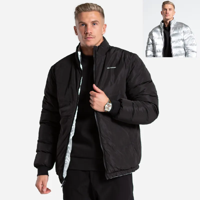 Visionary Reversible Jacket - Black/Silver sold by be inspired
