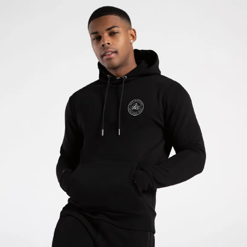 Classic Overhead Hoodie - Black sold by be inspired