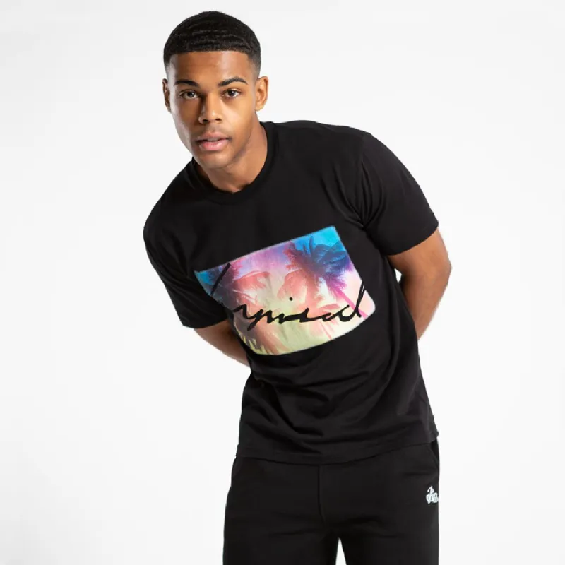 Soler Regular Fit T-Shirt - Black sold by be inspired