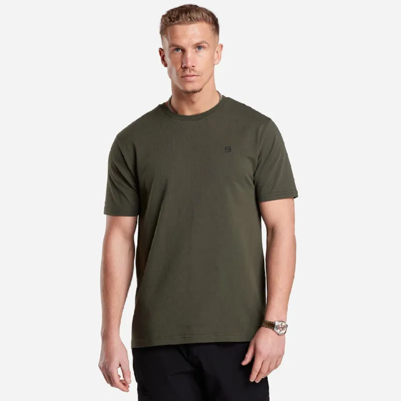 Signature T-Shirt - Khaki sold by be inspired