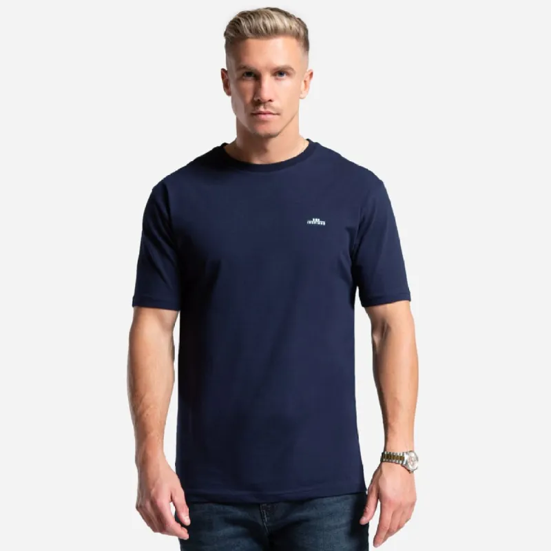 Diogo T-Shirt - Navy made by be inspired