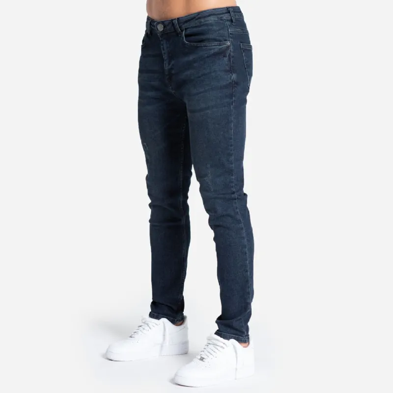 Aguero Relaxed Fit Jeans - Dark Blue sold by be inspired