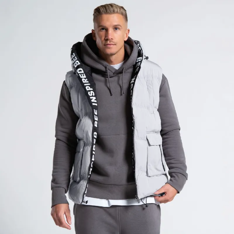 Lota Gilet - Light Grey sold by be inspired