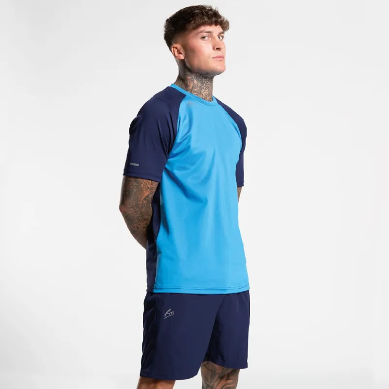 Power T-shirt - Navy/Blue made by be inspired