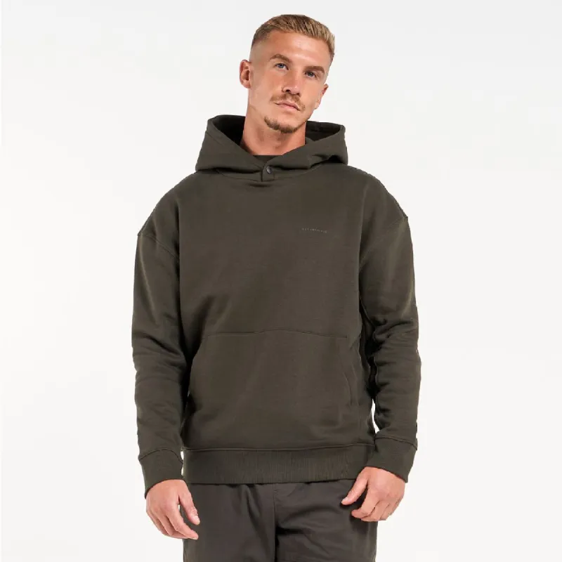 Diallo Hoodie - Dark Khaki sold by be inspired