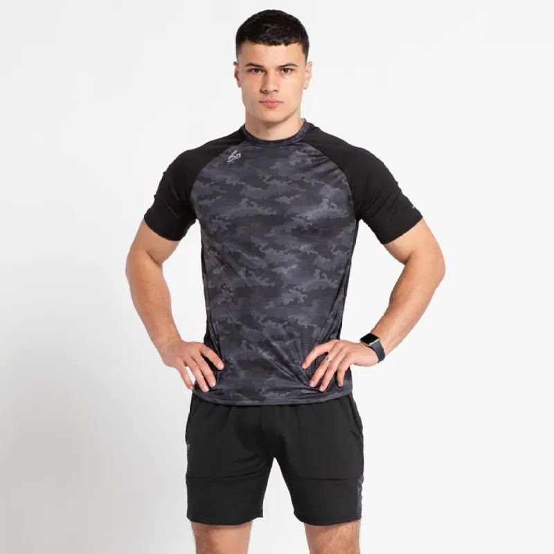 Stealth T-shirt - Camo/Black made by be inspired