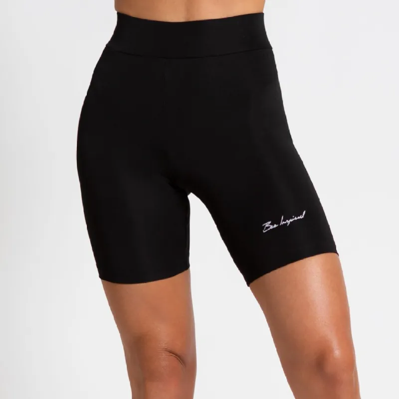 Womens Lifestyle Cycle Short - Black sold by be inspired