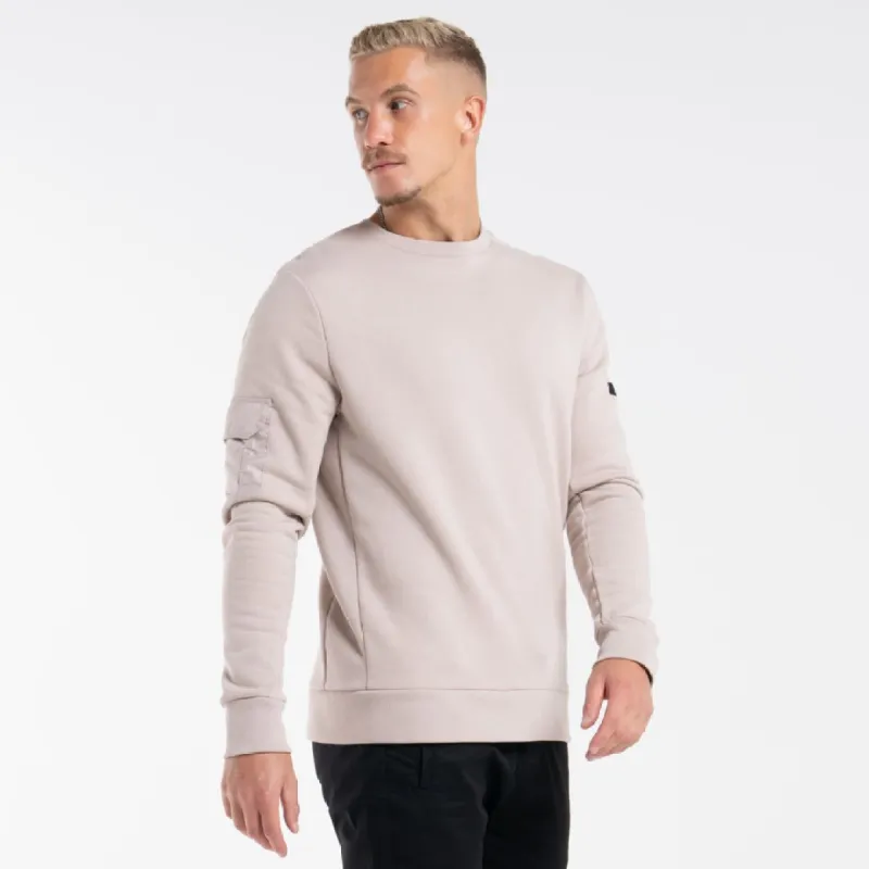 Jordan Crew Sweater - Clay sold by be inspired