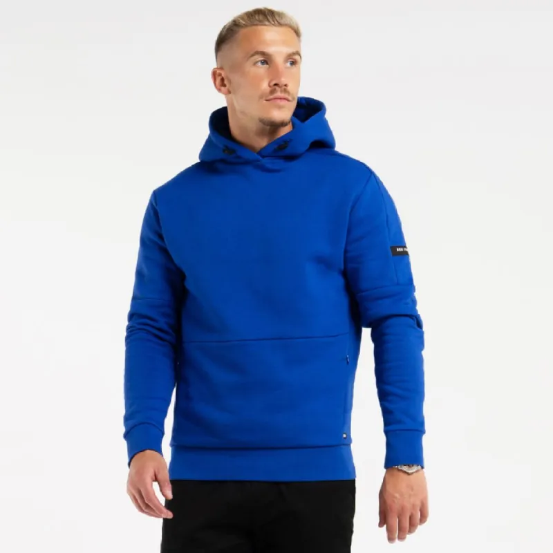 Neto Overhead Hoodie - Cobalt sold by be inspired