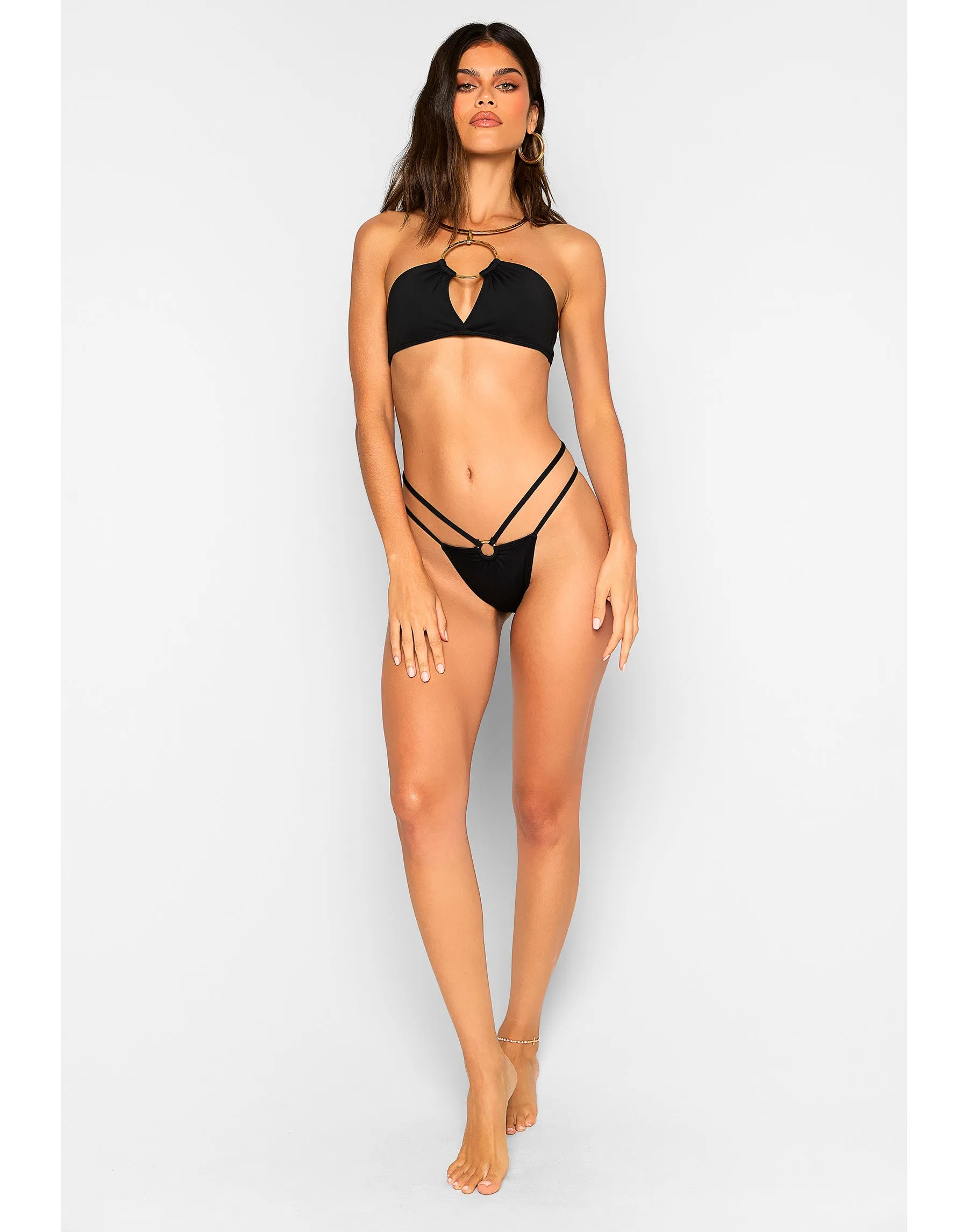 Simone Tango Bottom - Black sold by Beach Bunny product image thumbnail 2