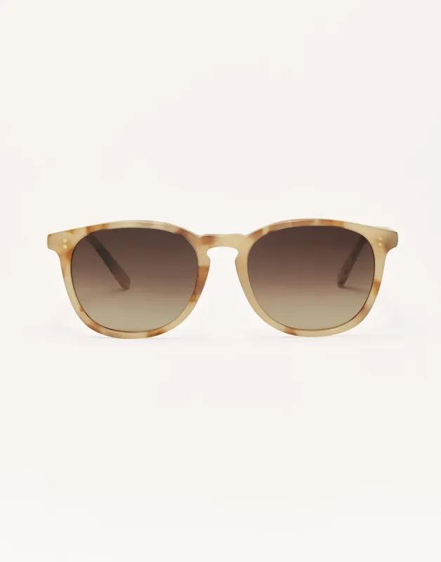 The Essential Sunglasses by Z Supply - Blonde Tort sold by Beach Bunny