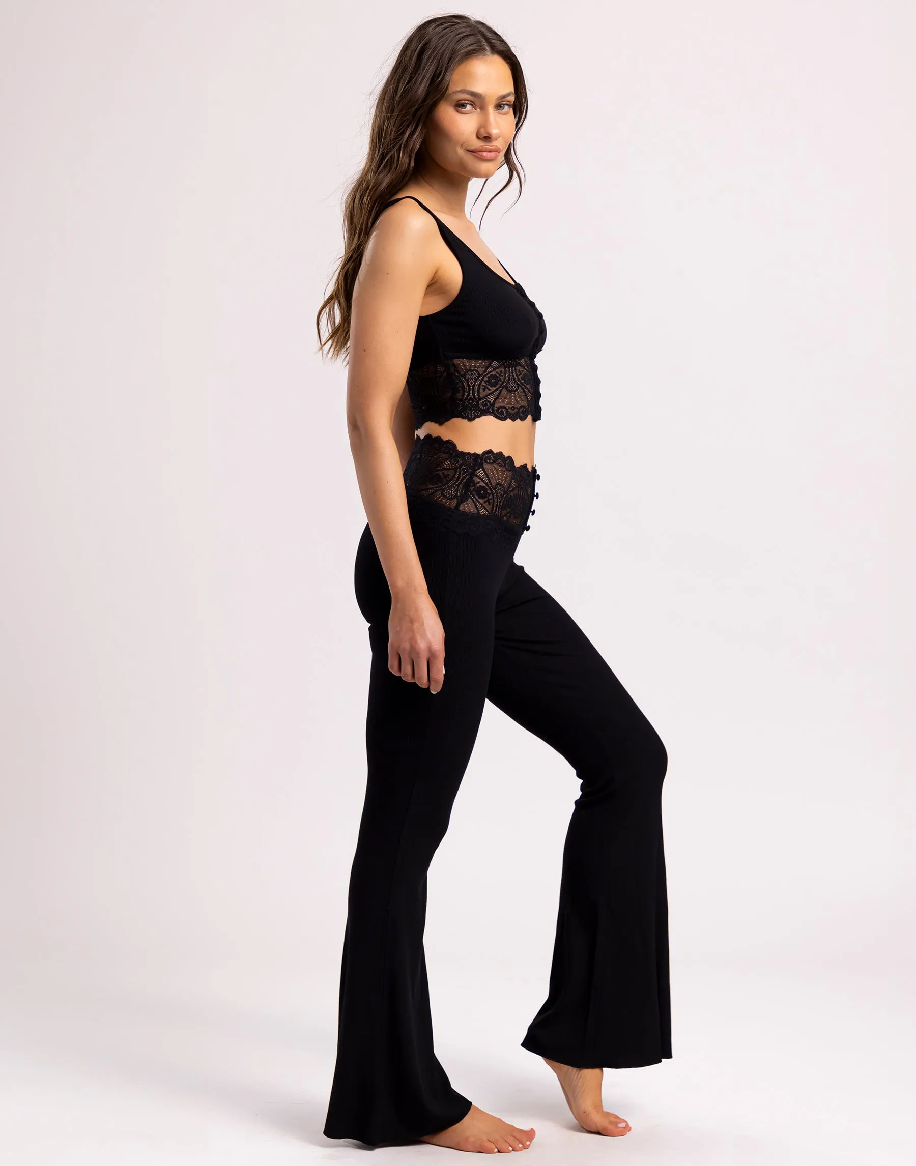 Anise Pant - Black sold by Beach Bunny product image thumbnail 3