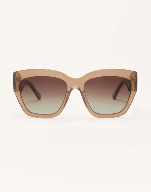 Iconic Sunglasses by Z Supply - Taupe sold by Beach Bunny