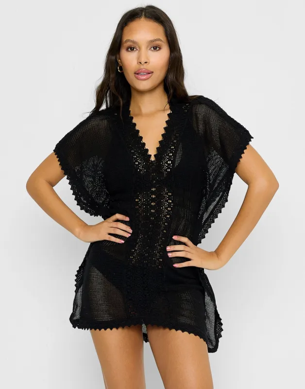 Savannah Dress - Black sold by Beach Bunny