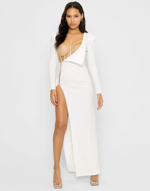 City Girl Set by Summer Haus - White made by Beach Bunny