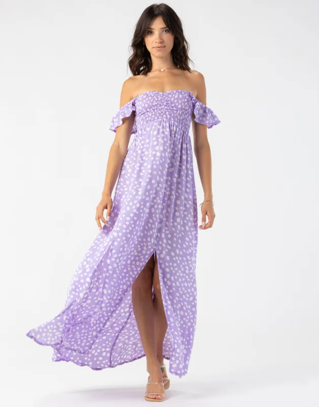 Hollie Maxi Dress by Tiare Hawaii - Lavender sold by Beach Bunny