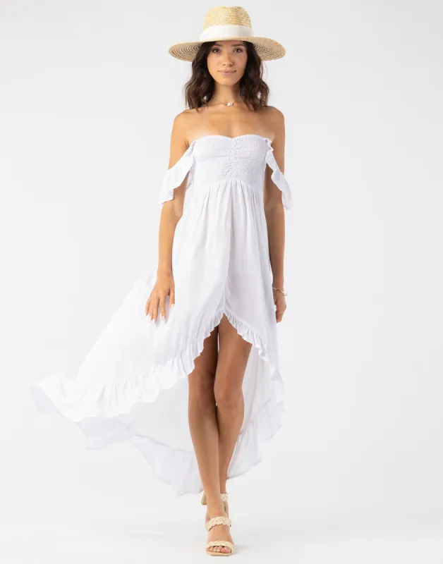 Brooklyn Maxi Dress by Tiare Hawaii - White sold by Beach Bunny