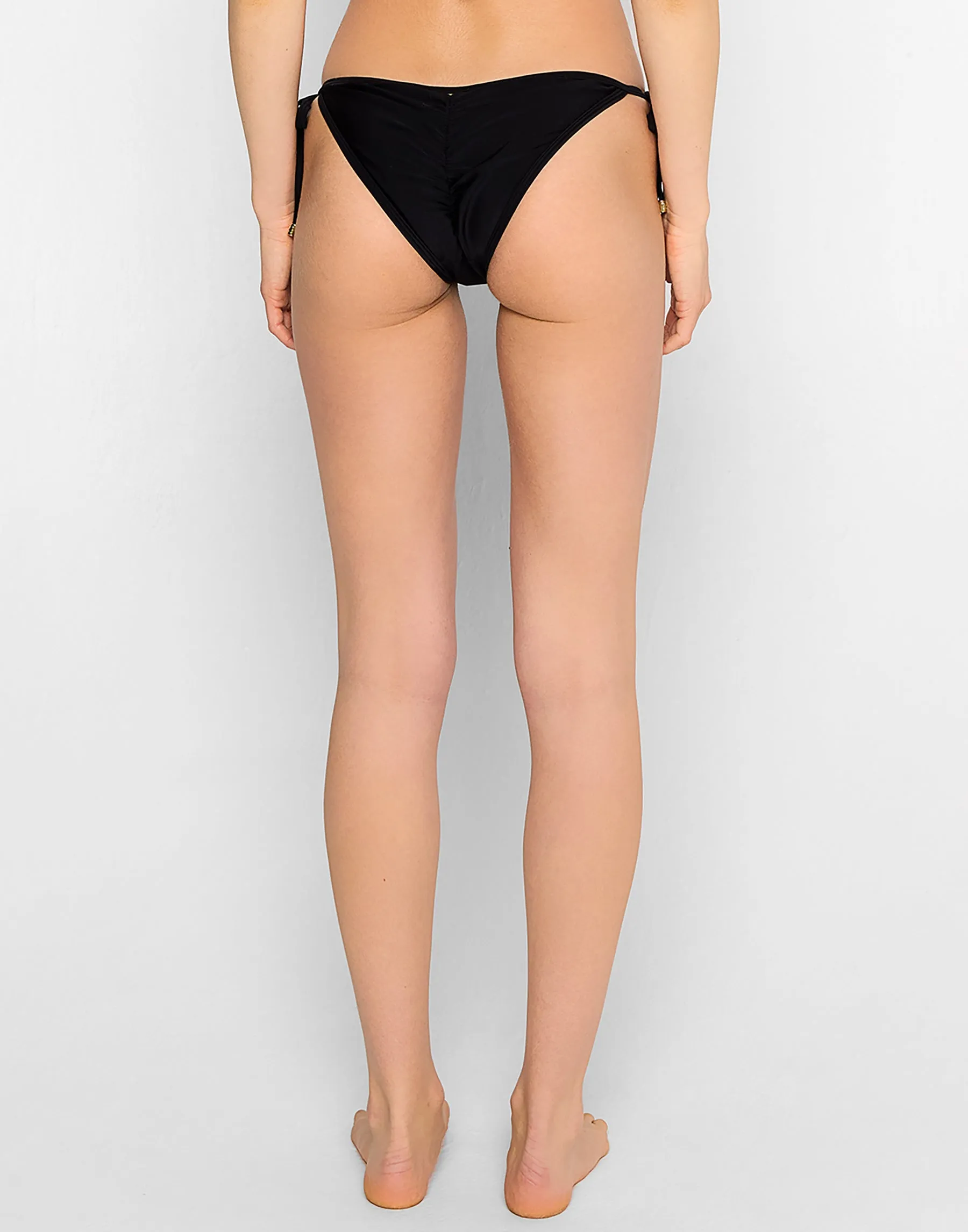 Hard Summer Tie Side Bottom - Black sold by Beach Bunny product image thumbnail 4