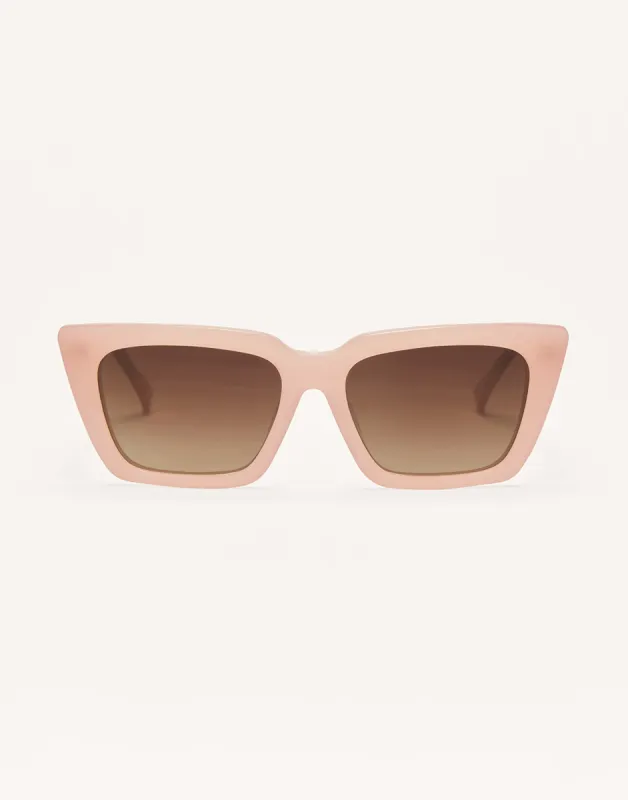 Feel Good Sunglasses by Z Supply - Blush Pink sold by Beach Bunny