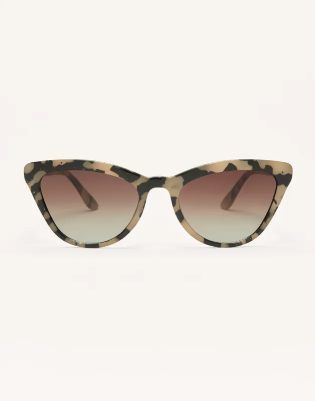 Rooftop Sunglasses by Z Supply - Brown Tortoise sold by Beach Bunny