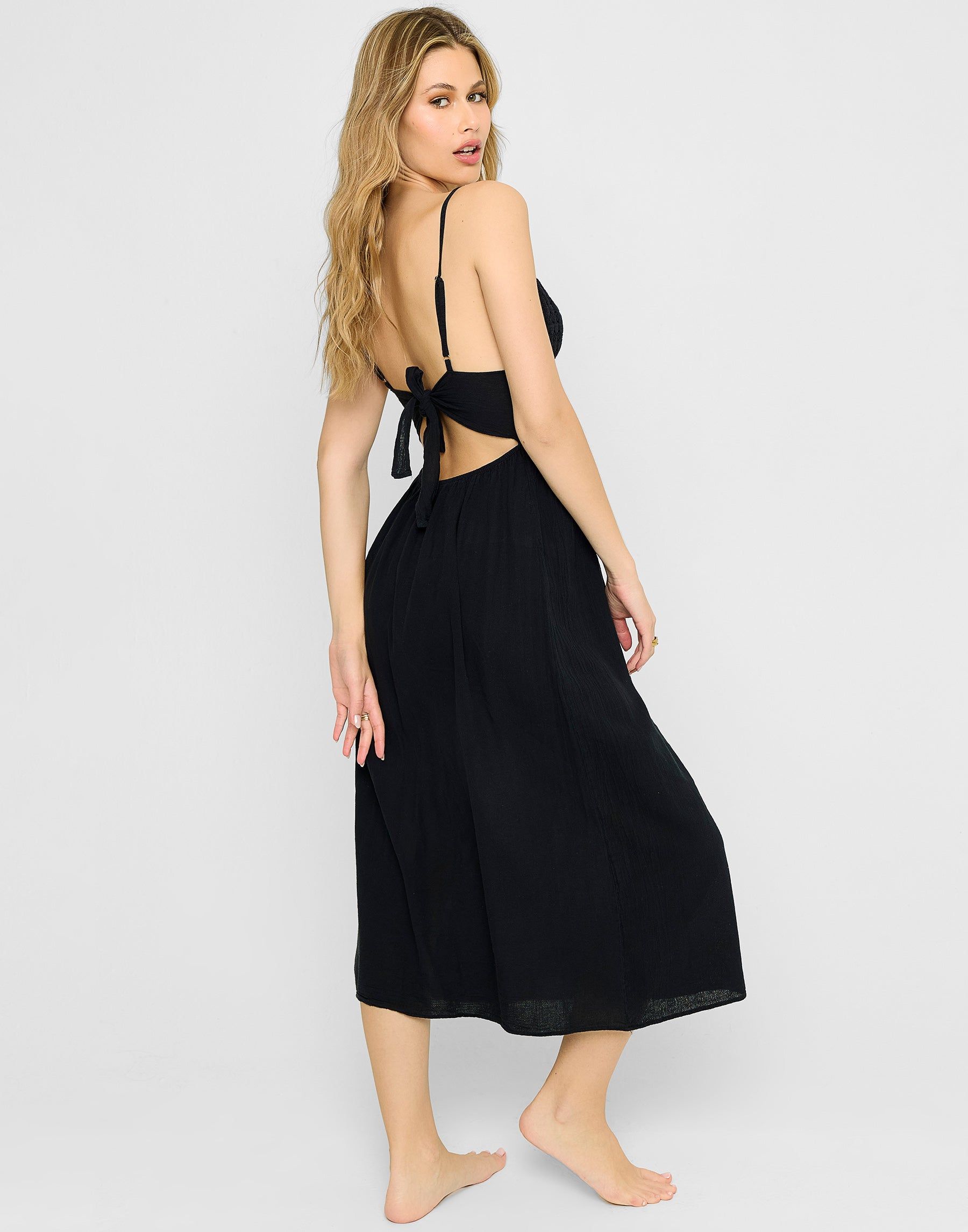 Maya Dress - Black sold by Beach Bunny product image thumbnail 2