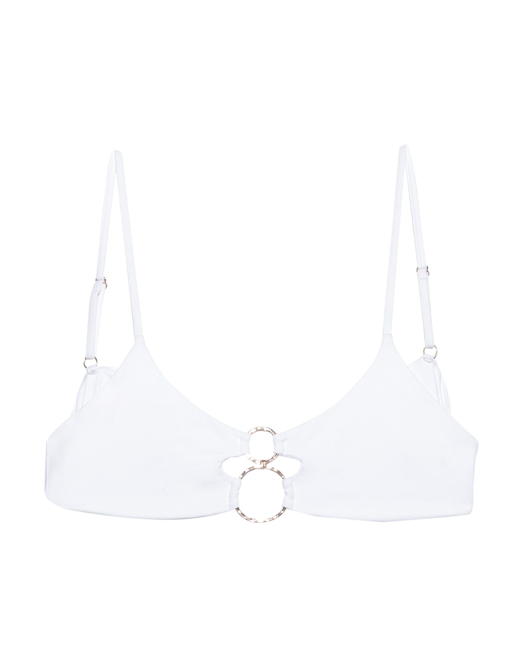 Lexi Bralette Top - White sold by Beach Bunny product image thumbnail 3