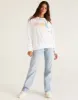 Vintage Palm Sweatshirt by Z Supply - White sold by Beach Bunny