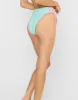 Maeven High Waist Bottom - Blue Ditsy Shell sold by Beach Bunny