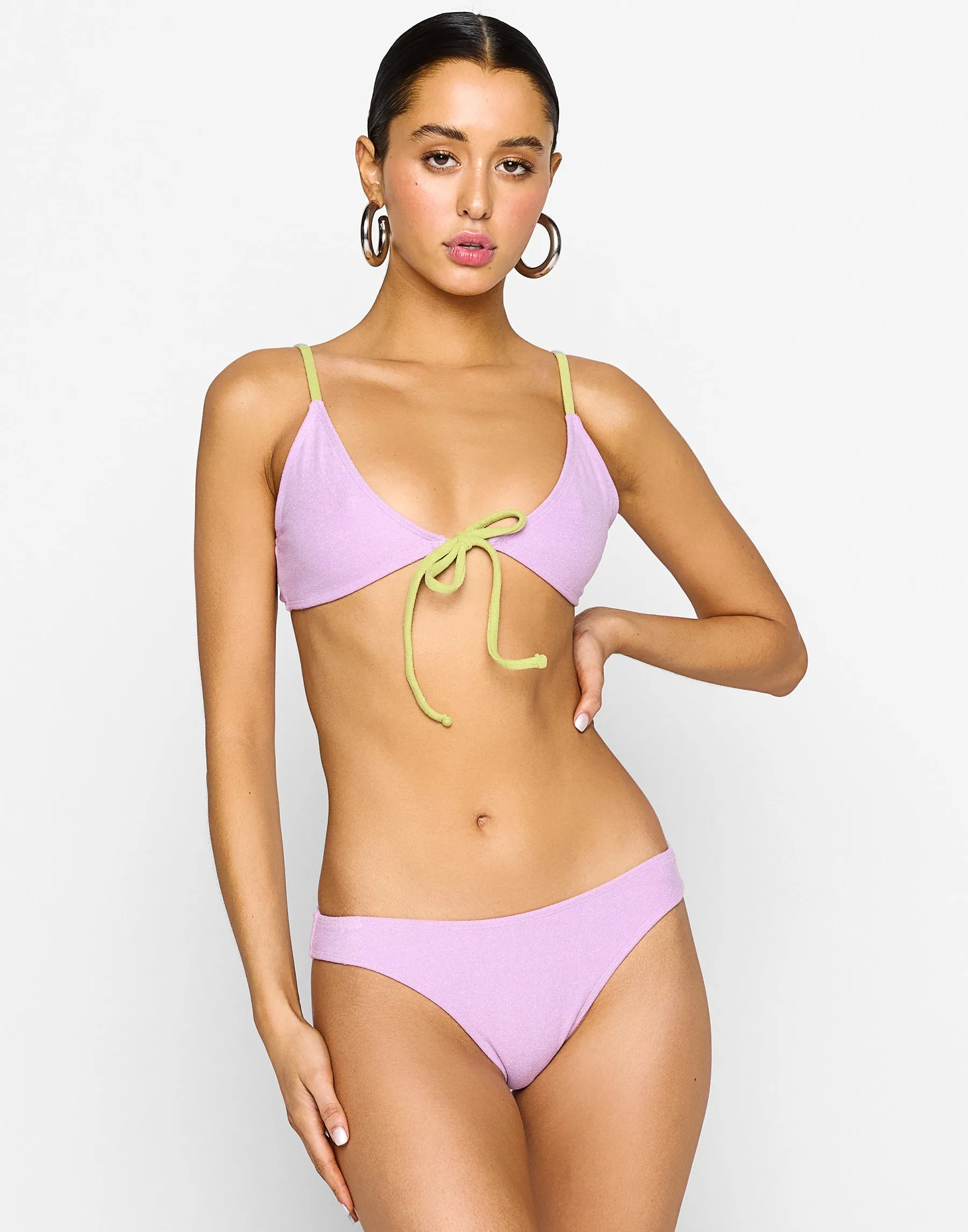 Margot Bralette Top by Summer Haus - Lavender sold by Beach Bunny product image thumbnail 2