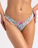 Maddie Tango Bottom - Garden of Eden Turquoise sold by Beach Bunny
