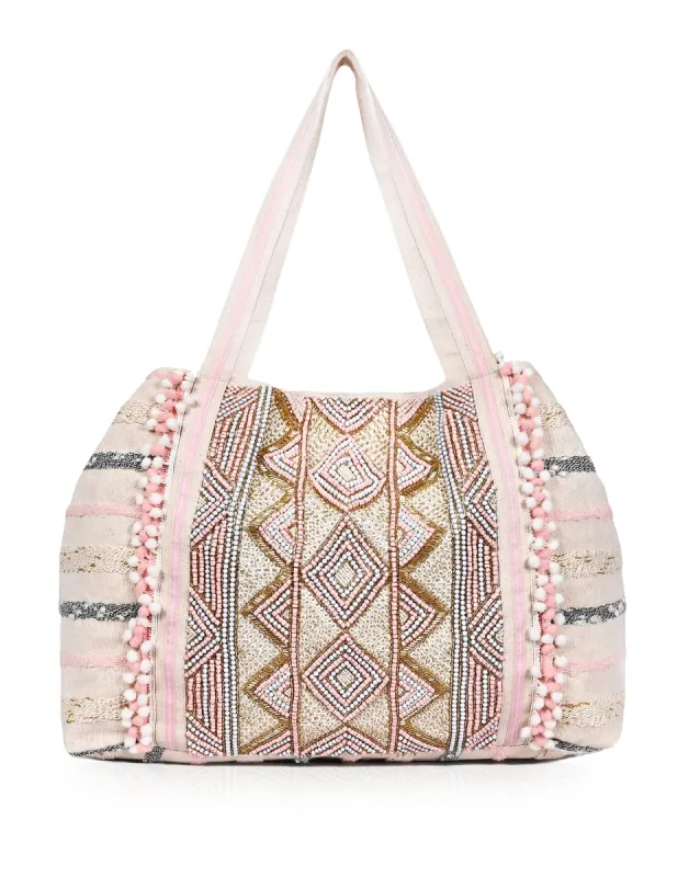 Rose Gold Tote by America & Beyond - Rose Gold made by Beach Bunny