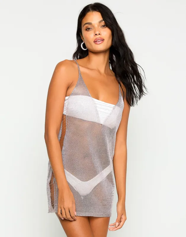 Ophelia Mini Dress by Summer Haus - Rose Gold sold by Beach Bunny