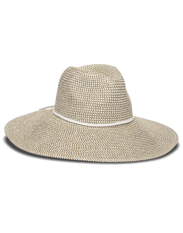 Harper Fedora by Nikki Beach - White Tweed made by Beach Bunny