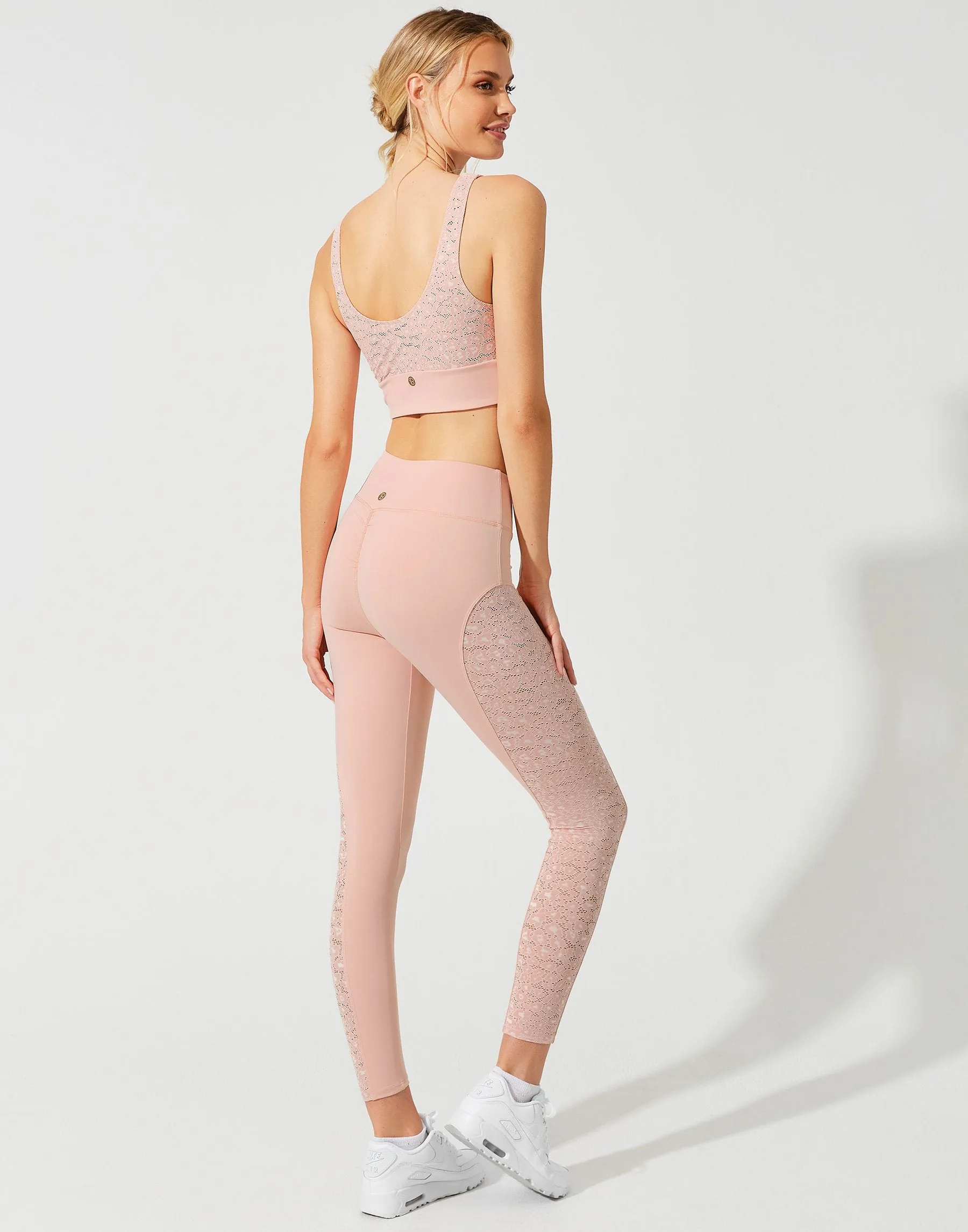 Niko Sports Bra - Pink Leopard sold by Beach Bunny product image thumbnail 4