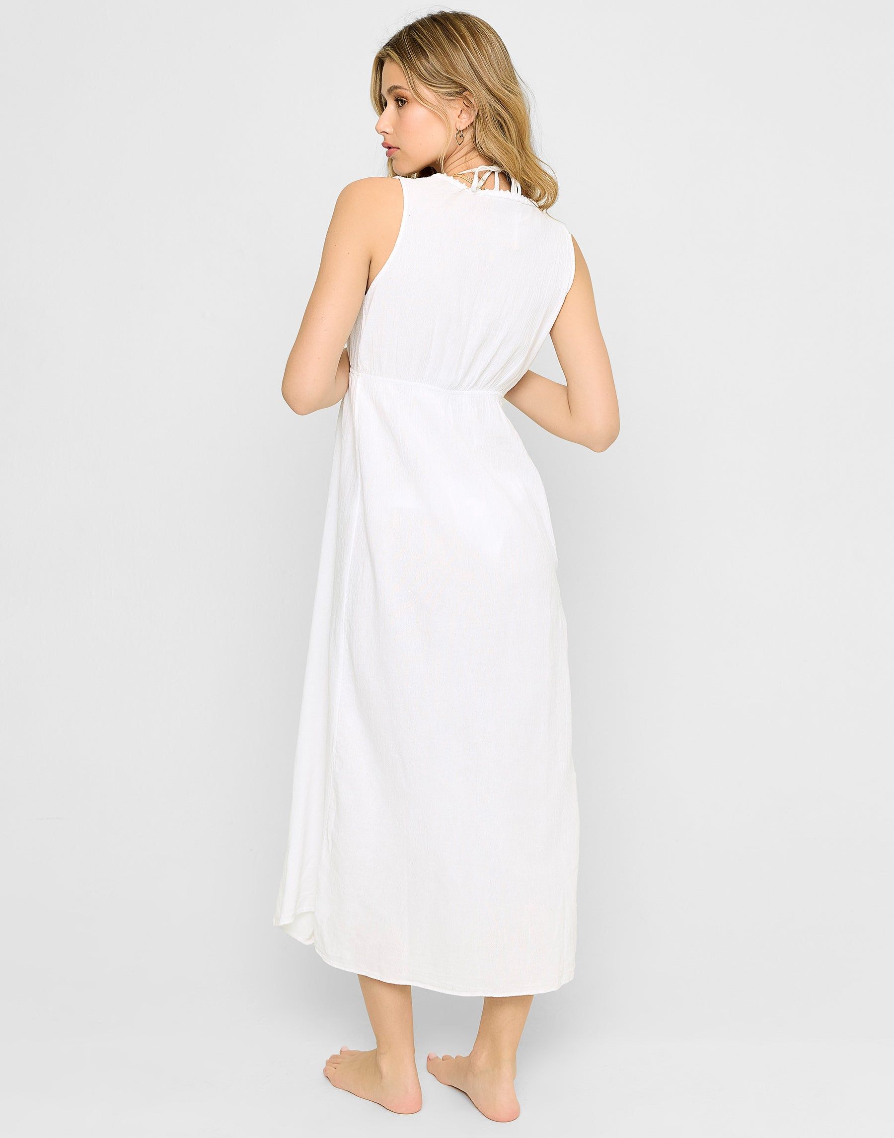 Brie Dress - White sold by Beach Bunny product image thumbnail 2