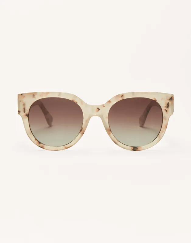 Lunch Date Sunglasses by Z Supply - Warm Sands sold by Beach Bunny