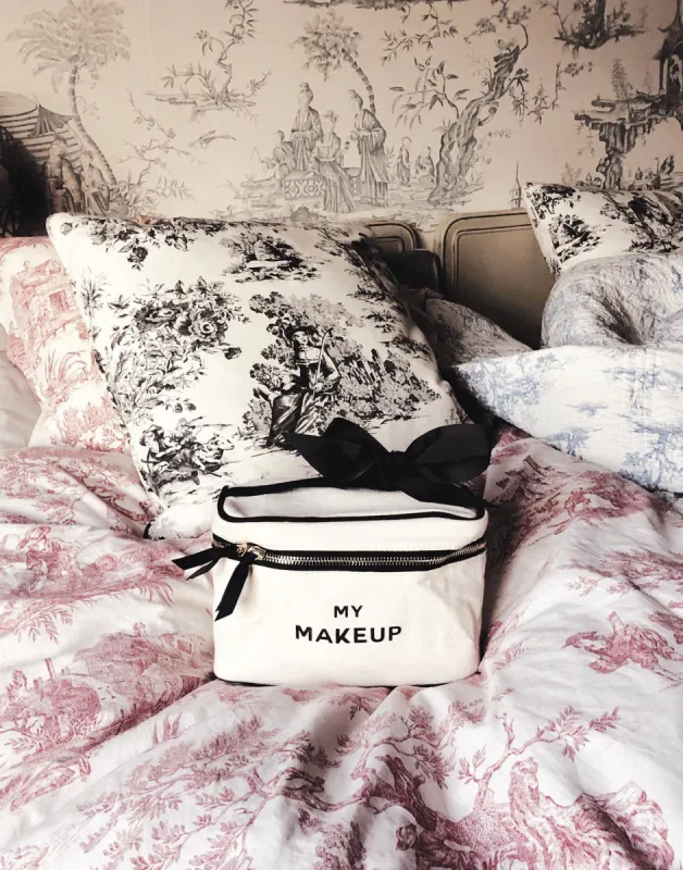 My Makeup Cosmetic Box by Bag-all - Cream sold by Beach Bunny