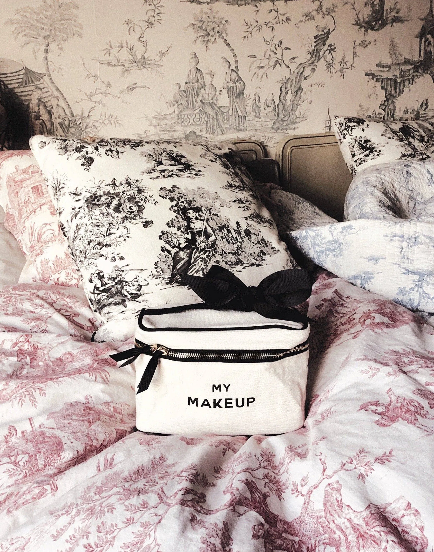 My Makeup Cosmetic Box by Bag-all - Cream sold by Beach Bunny