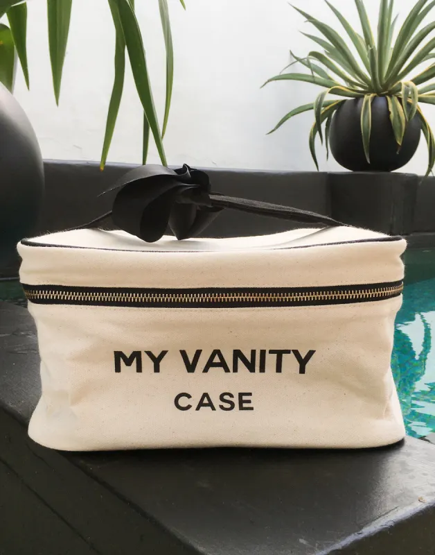 My Vanity Case by Bag-all - White sold by Beach Bunny