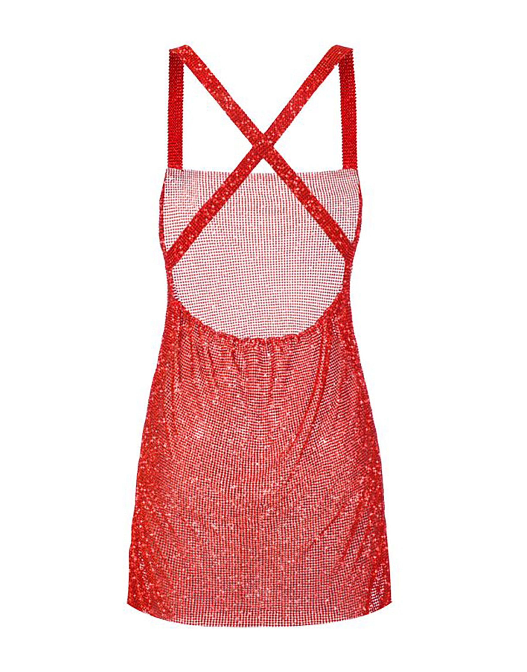 Red Love Mini Dress by Santa Brands - Red sold by Beach Bunny product image thumbnail 6